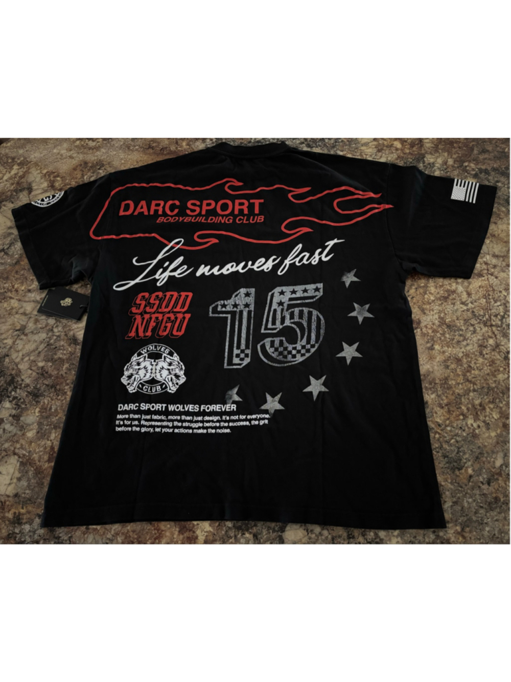 Darc Sport Victory Lap Premium Tee Black L